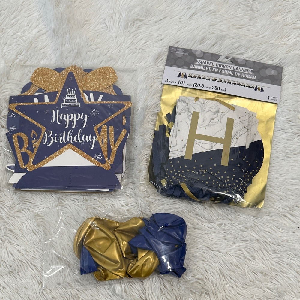🌴 NWT 55th Birthday Party Decorations